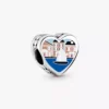 Mass Heart Charm aus Sterlingsilber Mass Heart Charm aus Sterlingsilber