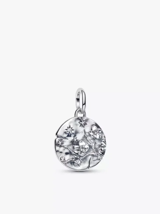 Halskette mit Medaillon-Charm „Cherry Blossom“ (2er-Set) Halskette mit Medaillon-Charm „Cherry Blossom“ (2er-Set)