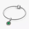 Mexiko-Fußball-Charm aus Sterlingsilber
