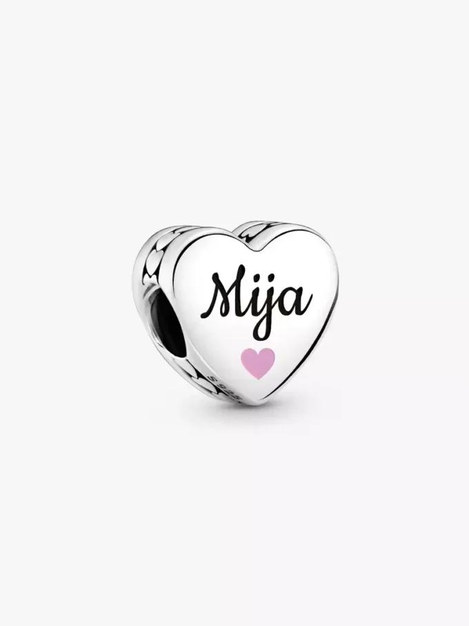 Mija-Herz-Charm aus Sterlingsilber Mija-Herz-Charm aus Sterlingsilber