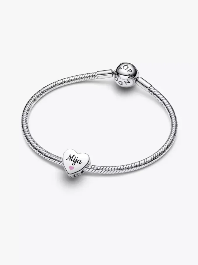Mija-Herz-Charm aus Sterlingsilber Mija-Herz-Charm aus Sterlingsilber