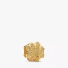 Mini-Charm „Strukturiertes Kleeblatt“ mit 14-karätiger Vergoldung Mini-Charm „Strukturiertes Kleeblatt“ mit 14-karätiger Vergoldung