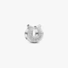 Mini-Charm „Hufeisen“ mit Struktur aus Sterlingsilber Mini-Charm „Hufeisen“ mit Struktur aus Sterlingsilber