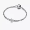 Mini-Charm „Hufeisen“ mit Struktur aus Sterlingsilber Mini-Charm „Hufeisen“ mit Struktur aus Sterlingsilber