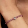 Mini-Charm mit strukturiertem Unendlichkeitssymbol aus Sterlingsilber Mini-Charm mit strukturiertem Unendlichkeitssymbol aus Sterlingsilber