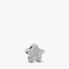 Mini-Charm „Stern“ mit Struktur aus Sterlingsilber Mini-Charm „Stern“ mit Struktur aus Sterlingsilber