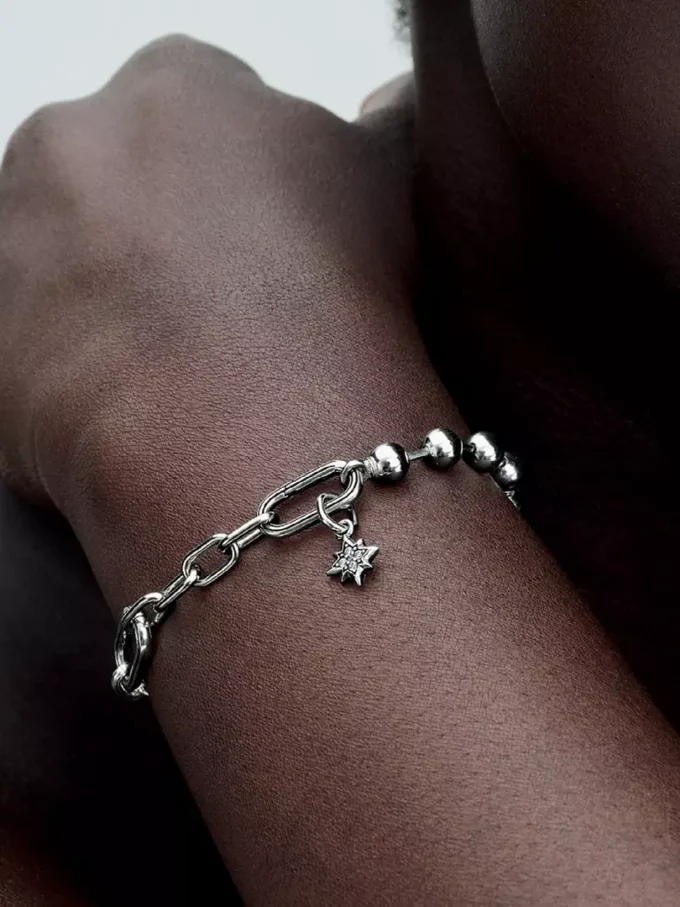 Mini-Dangle Charm „Stern“ aus Sterlingsilber Mini-Dangle Charm „Stern“ aus Sterlingsilber
