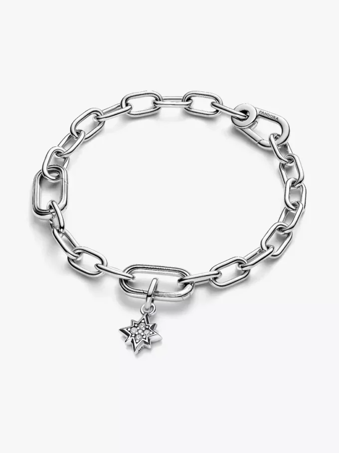 Mini-Dangle Charm „Stern“ aus Sterlingsilber Mini-Dangle Charm „Stern“ aus Sterlingsilber