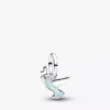 Mini-Dangle Charm „Weiße Taube“ aus Sterlingsilber Mini-Dangle Charm „Weiße Taube“ aus Sterlingsilber