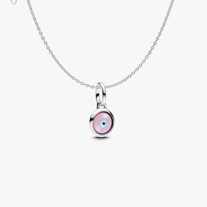 Mini-Halskette mit „Evil Eye“-Charm, 2er-Set Mini-Halskette mit „Evil Eye“-Charm, 2er-Set