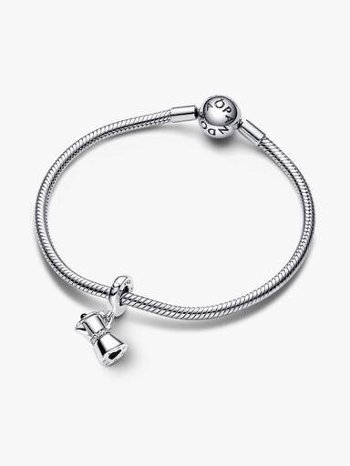 Moka-Kanne-Dangle Charm – Sterlingsilber Moka-Kanne-Dangle Charm – Sterlingsilber
