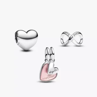 Mom Infinity Love Charm Trio, 3er-Set