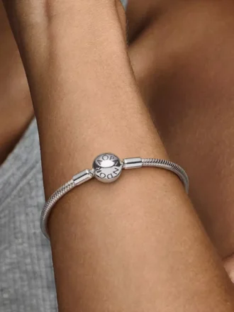 Moments Snake Chain Armband aus Sterlingsilber