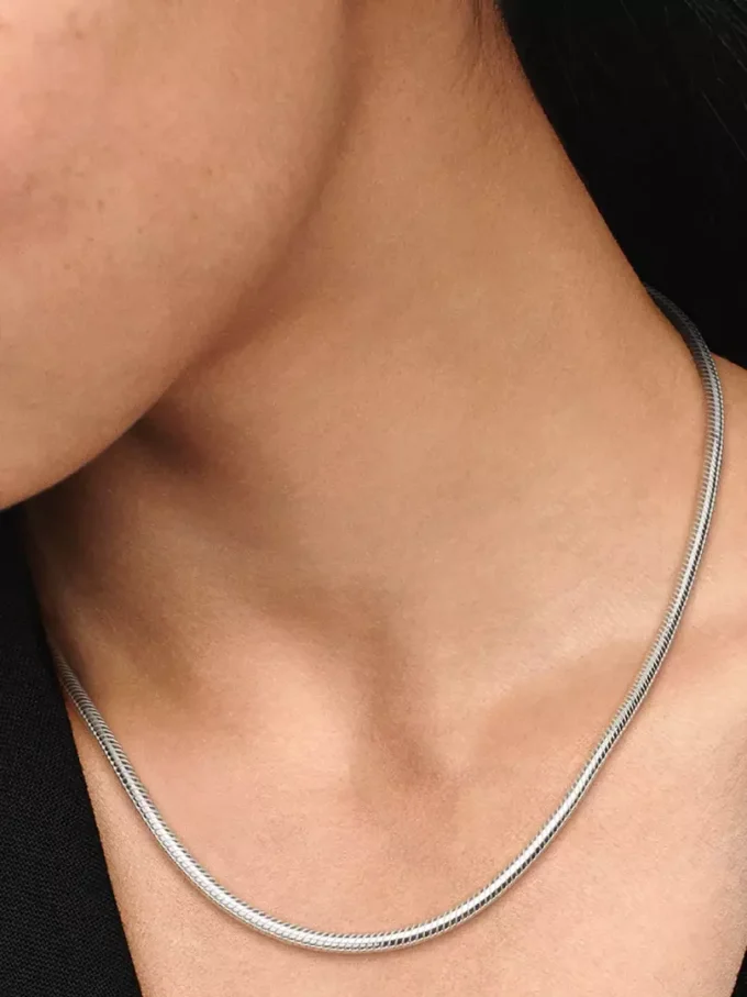 Moments Snake Chain Halskette aus Sterlingsilber Moments Snake Chain Halskette aus Sterlingsilber