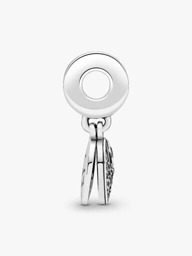 Mond & blauer Himmel-Dangle Charm – Sterlingsilber Mond & blauer Himmel-Dangle Charm – Sterlingsilber