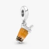 Murano Glass Bubble Tea Dangle Charm – Sterlingsilber Murano Glass Bubble Tea Dangle Charm – Sterlingsilber