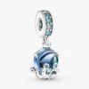 Murano Glass Dangle Charm „Süßer Oktopus“ aus Sterlingsilber