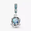 Murano Glass Dangle Charm „Süßer Oktopus“ aus Sterlingsilber