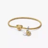 My Pandora Zweifarbiges Daisy-Dangle-Charm-Armband-Set, 2er-Set My Pandora Zweifarbiges Daisy-Dangle-Charm-Armband-Set, 2er-Set