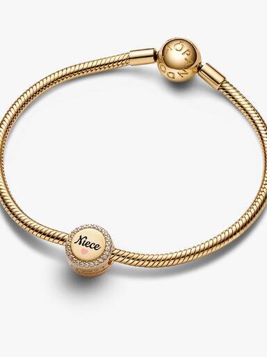 Nichte-Charm – 14 Karat vergoldet Nichte-Charm – 14 Karat vergoldet