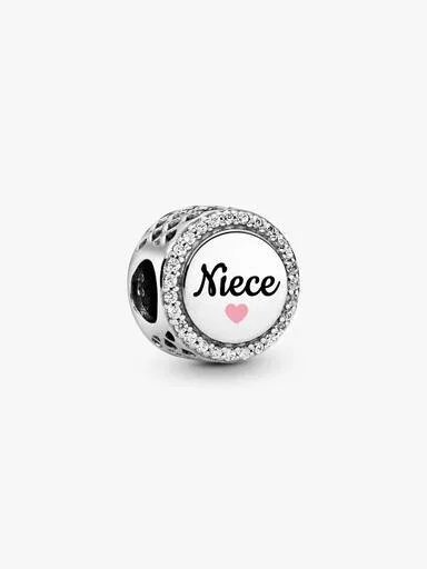 Nichte-Charm – Sterlingsilber Nichte-Charm – Sterlingsilber