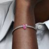 Niedlicher, gewellter Raupen-Charm – Sterlingsilber
