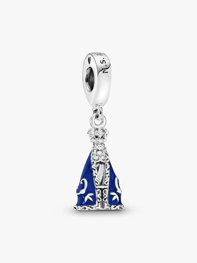 Nossa Senhora Aparecida Dangle Charm – Sterlingsilber Nossa Senhora Aparecida Dangle Charm – Sterlingsilber