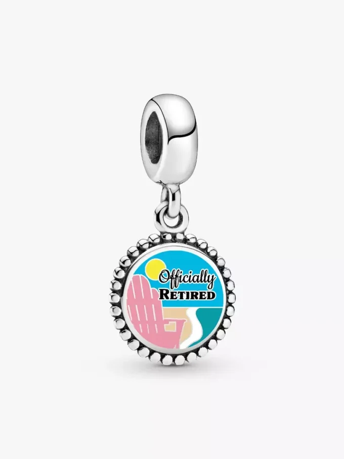 Offiziell aus dem Sortiment genommener Charm aus Sterlingsilber Offiziell aus dem Sortiment genommener Charm aus Sterlingsilber