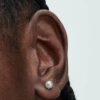 Ohrringe mit behandelten Süßwasser-Zuchtperlen, 4,5 mm – Sterlingsilber Ohrringe mit behandelten Süßwasser-Zuchtperlen, 4,5 mm – Sterlingsilber