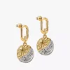 Ohrringe mit Sonnen- und Mond-Charms, 2er-Set Ohrringe mit Sonnen- und Mond-Charms, 2er-Set