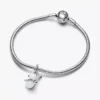 Opaleszenter Schneemann-Dangle Charm aus Sterlingsilber Opaleszenter Schneemann-Dangle Charm aus Sterlingsilber
