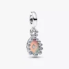Opaleszierender Infinity-Dangle Charm aus Sterlingsilber