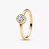 Pandora Era Bezel Lab-Grown Diamond Ring 0,50 ct tw, 14 Karat Gold