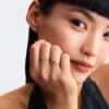 Pandora Era Bezel Ring mit Lab-Grown Diamonds, 0,07 ct insgesamt, 14 Karat Gold Pandora Era Bezel Ring mit Lab-Grown Diamonds, 0,07 ct insgesamt, 14 Karat Gold