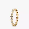 Pandora Era Eternity-Ring mit Lab-Grown Diamonds in Zargenfassung, 0,70 ct insgesamt, 14 Karat Gold Pandora Era Eternity-Ring mit Lab-Grown Diamonds in Zargenfassung, 0,70 ct insgesamt, 14 Karat Gold