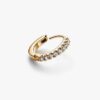 Pandora Era Lab-Grown Diamonds Ohrringe 14K Gold-0,009 ct TW, 14 Karat Gold