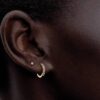 Pandora Era Lab-Grown Diamonds Ohrringe 14K Gold-0,009 ct TW, 14 Karat Gold