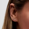 Pandora Era Ohrringe mit im Labor gezüchteten Diamanten in Tropfenform, 0,17 ct insgesamt, 14 Karat Gold