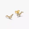Pandora Era Ohrringe mit im Labor gezüchteten Diamanten in Tropfenform, 0,17 ct insgesamt, 14 Karat Gold