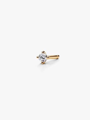 Pandora Era Ohrringe mit Lab-Grown-Diamanten 14 Karat Gold – 0,05 Karat TW, 14 Karat Gold Pandora Era Ohrringe mit Lab-Grown-Diamanten 14 Karat Gold – 0,05 Karat TW, 14 Karat Gold