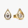 Pandora Infinite 14-karätige Gold-Ohrringe mit Lab-Grown Diamonds – 1,00 ct TW, 14-karätiges Gold Pandora Infinite 14-karätige Gold-Ohrringe mit Lab-Grown Diamonds – 1,00 ct TW, 14-karätiges Gold