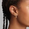 Pandora Infinite 14-karätige Gold-Ohrringe mit zwei Lab-Grown-Diamanten – 0,50 ct TW, 14-karätiges Gold Pandora Infinite 14-karätige Gold-Ohrringe mit zwei Lab-Grown-Diamanten – 0,50 ct TW, 14-karätiges Gold