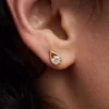 Pandora Infinite Ohrringe aus 14 Karat Gold mit Lab-Grown Diamonds, 0,50 Karat insgesamt, 14 Karat Gold Pandora Infinite Ohrringe aus 14 Karat Gold mit Lab-Grown Diamonds, 0,50 Karat insgesamt, 14 Karat Gold