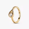 Pandora Infinite Ring aus 14 Karat Gold mit Lab-Grown Diamanten, 0,50 Karat Gesamtgewicht, 14 Karat Gold Pandora Infinite Ring aus 14 Karat Gold mit Lab-Grown Diamanten, 0,50 Karat Gesamtgewicht, 14 Karat Gold