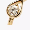 Pandora Infinite Ring aus 14 Karat Gold mit Lab-Grown Diamanten, 0,50 Karat Gesamtgewicht, 14 Karat Gold Pandora Infinite Ring aus 14 Karat Gold mit Lab-Grown Diamanten, 0,50 Karat Gesamtgewicht, 14 Karat Gold