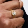 Pandora Infinite Ring aus 14 Karat Gold mit Lab-Grown Diamonds, 1,00 Karat insgesamt, 14 Karat Gold Pandora Infinite Ring aus 14 Karat Gold mit Lab-Grown Diamonds, 1,00 Karat insgesamt, 14 Karat Gold