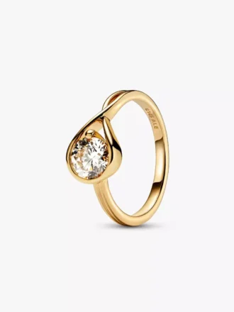 Pandora Infinite Ring aus 14 Karat Gold mit Lab-Grown Diamonds, 1,00 Karat insgesamt, 14 Karat Gold