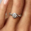 Pandora Infinite Ring aus 14 Karat Weißgold mit Lab-Grown Diamonds, 1,00 Karat insgesamt, 14 Karat Weißgold Pandora Infinite Ring aus 14 Karat Weißgold mit Lab-Grown Diamonds, 1,00 Karat insgesamt, 14 Karat Weißgold