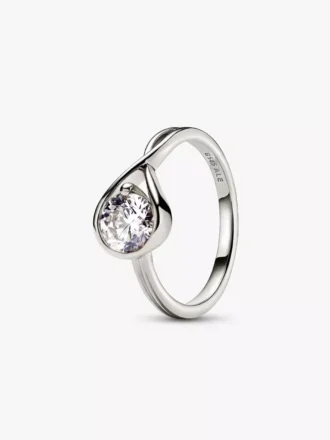 Pandora Infinite Ring aus 14 Karat Weißgold mit Lab-Grown Diamonds, 1,00 Karat insgesamt, 14 Karat Weißgold