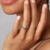 Pandora Infinite Ring aus 14 Karat Weißgold mit Lab-Grown Diamonds, 1,00 Karat insgesamt, 14 Karat Weißgold Pandora Infinite Ring aus 14 Karat Weißgold mit Lab-Grown Diamonds, 1,00 Karat insgesamt, 14 Karat Weißgold
